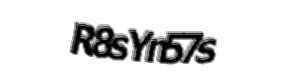 Security check image, please type the characters shown